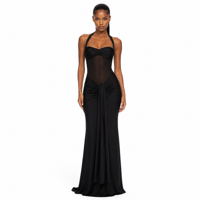 Vixen Maxi Dress - Black