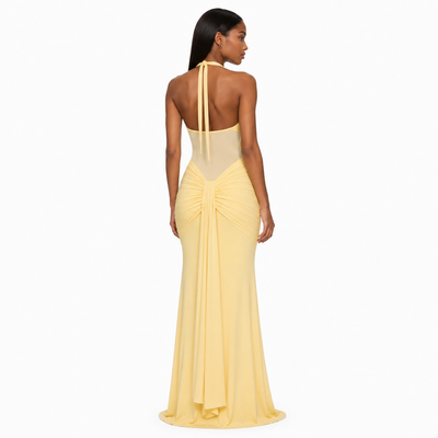 Vixen Maxi Dress - Lemon