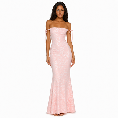 Whitney Maxi Dress - Blush