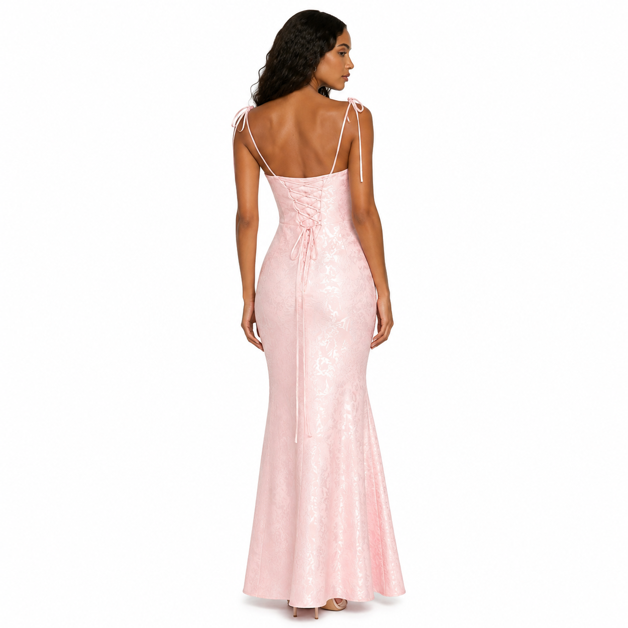 Whitney Maxi Dress - Blush