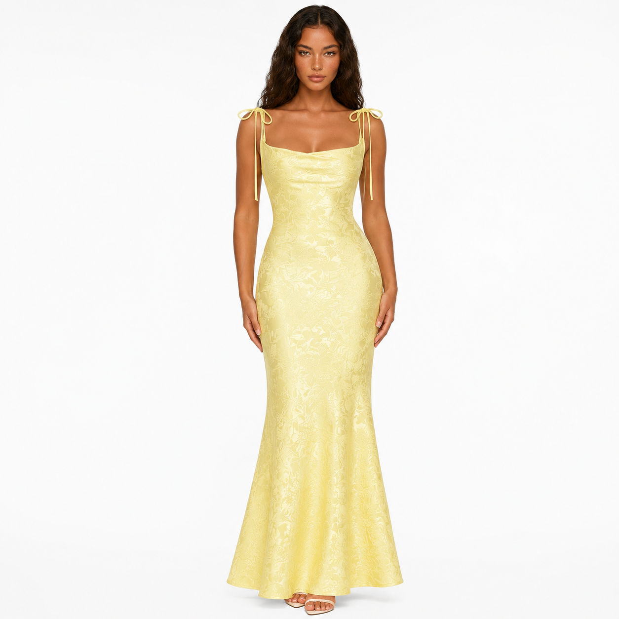 Whitney Maxi Dress - Lemon