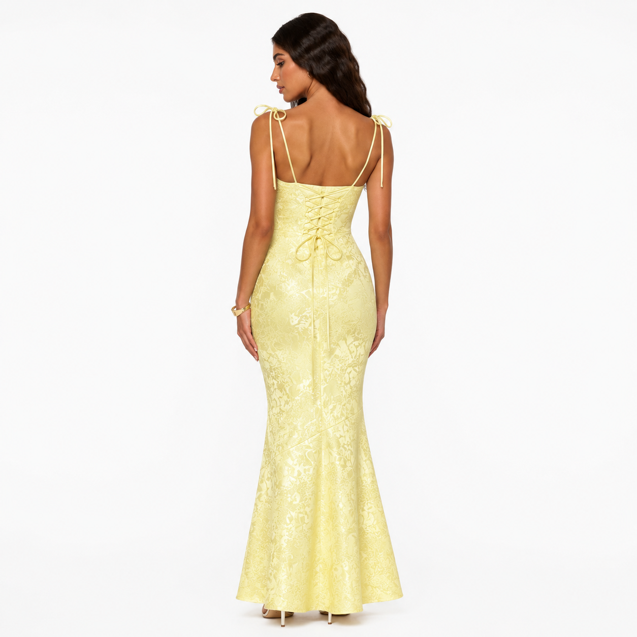 Whitney Maxi Dress - Lemon