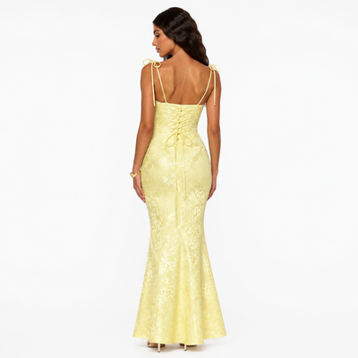 Whitney Maxi Dress - Lemon