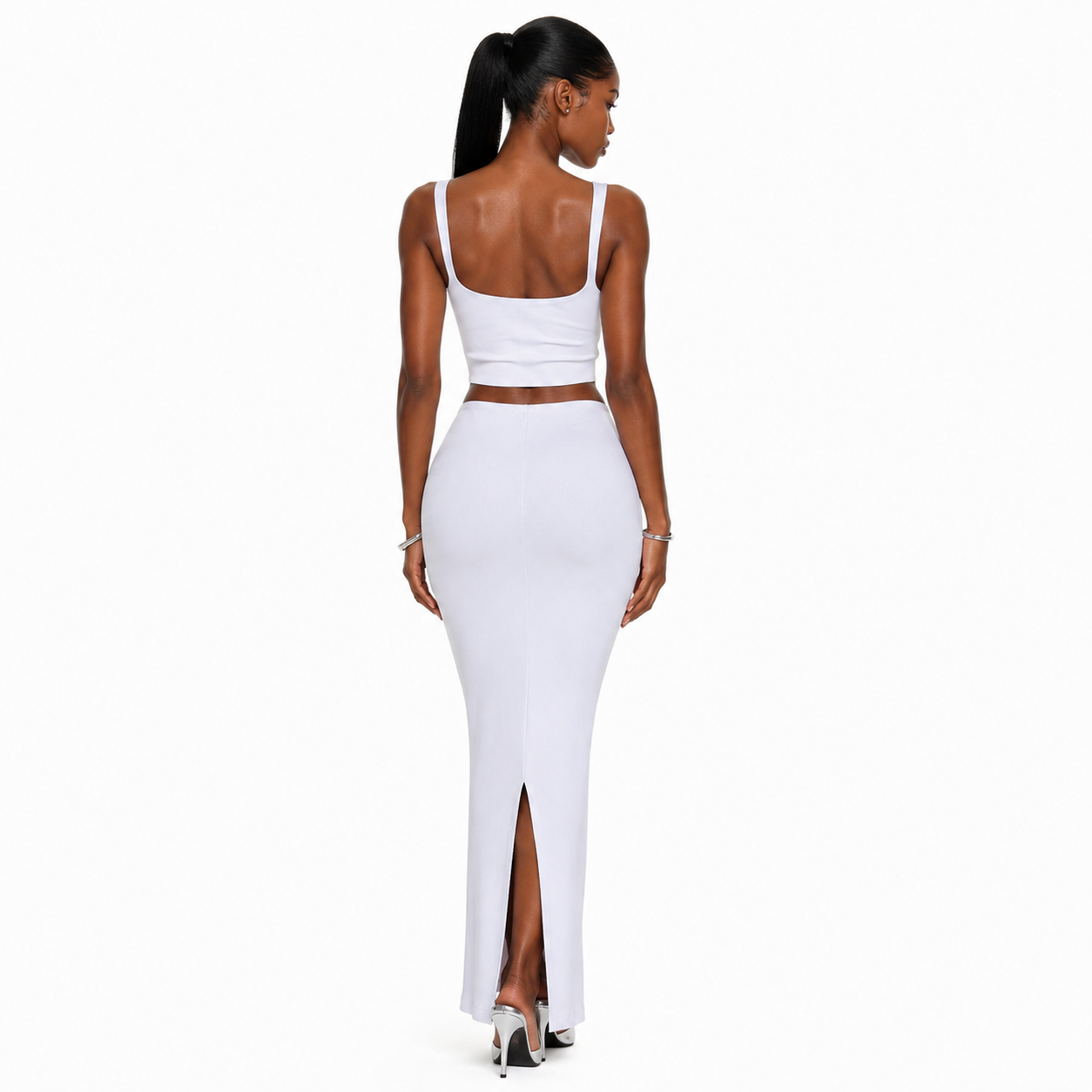 Yasmin Maxi Skirt - White