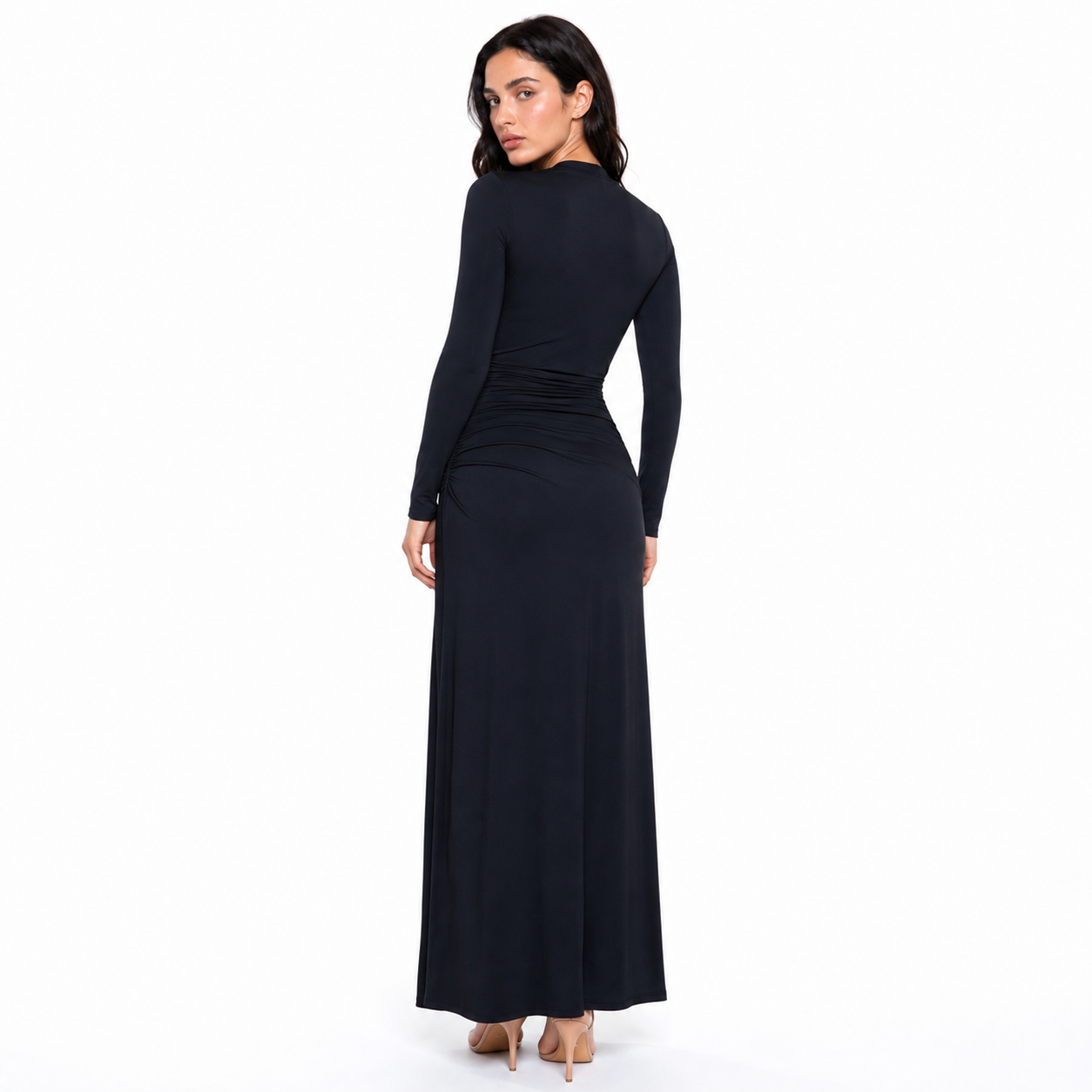 Ysabella Maxi Dress - Black