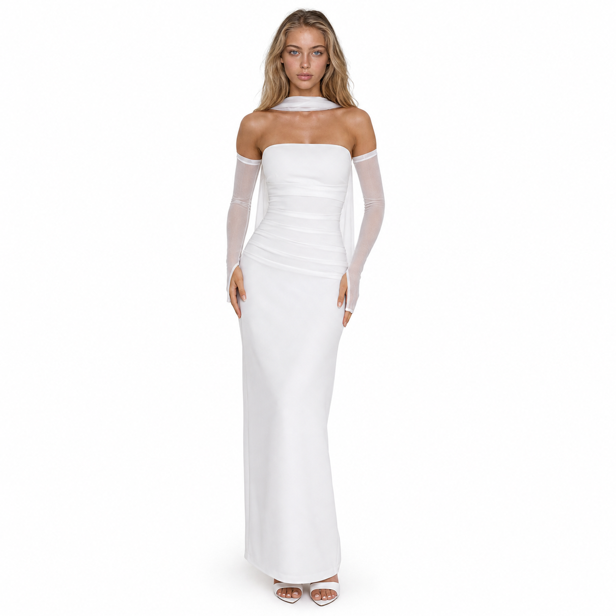 Yulia Maxi Dress - Ivory