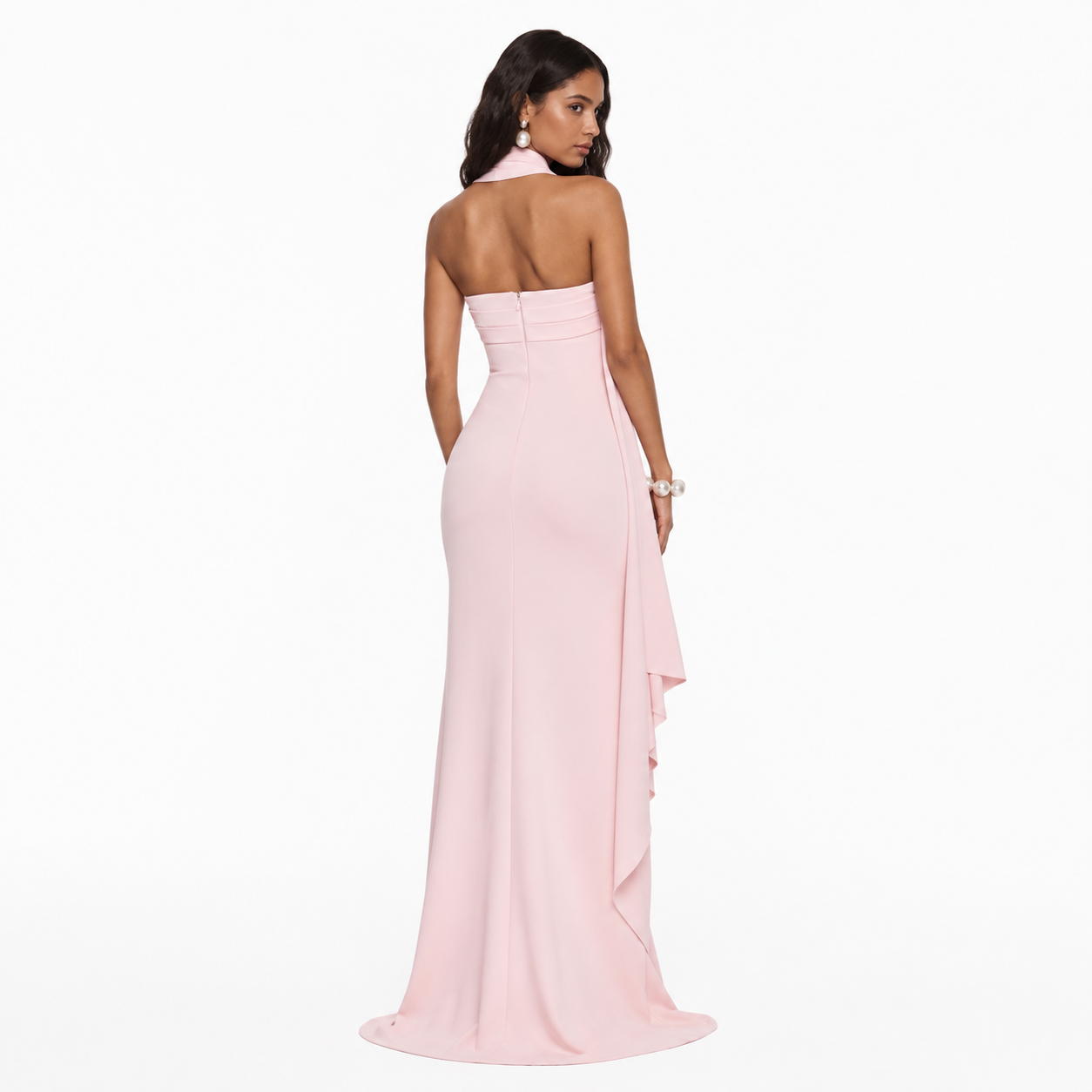 Zafira Maxi Dress - Blush