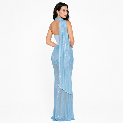 Kailani Maxi Dress - Aqua
