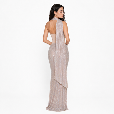 Maxi Dress - Nude