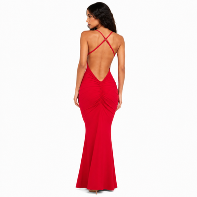 Zelda Maxi Dress - Red