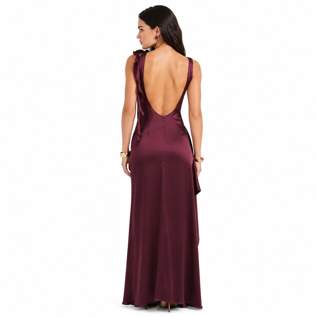 Peggy Maxi dress – Red
