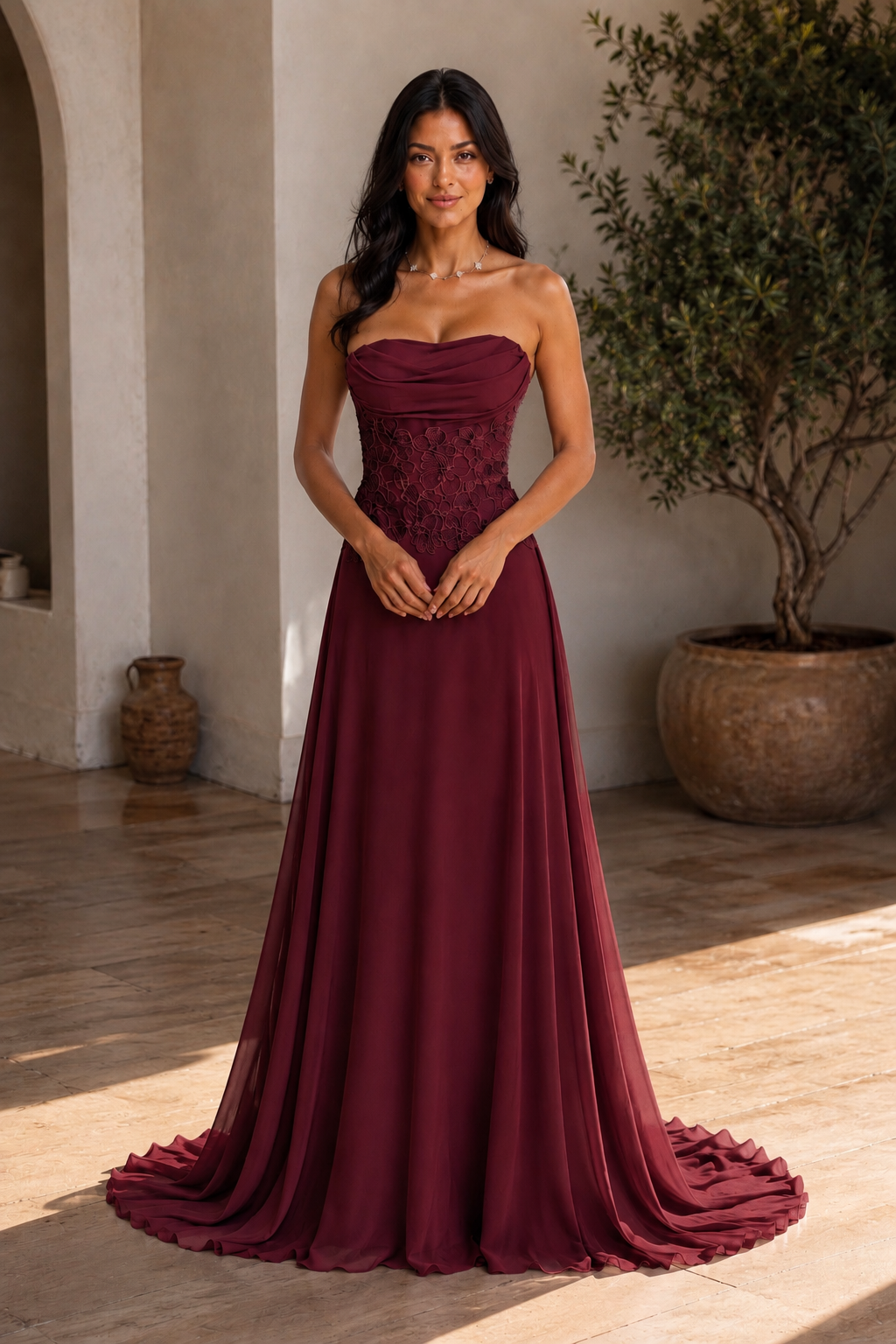 Celestia Gown | Glacier Blue