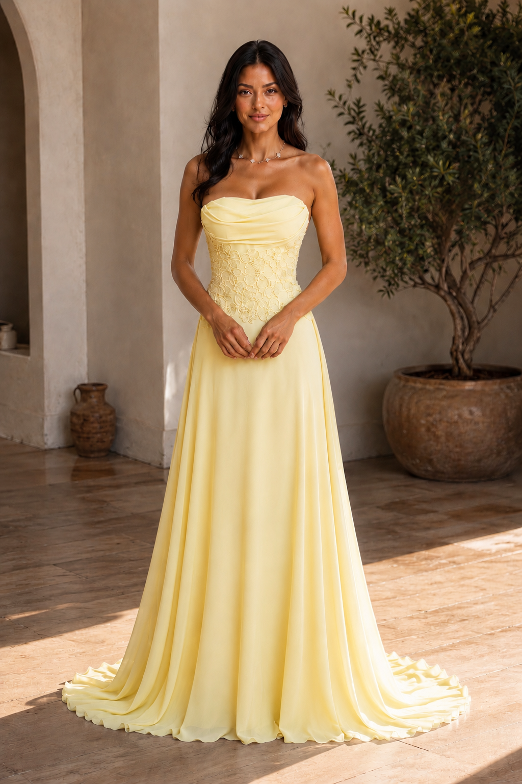 Celestia Gown | Glacier Blue